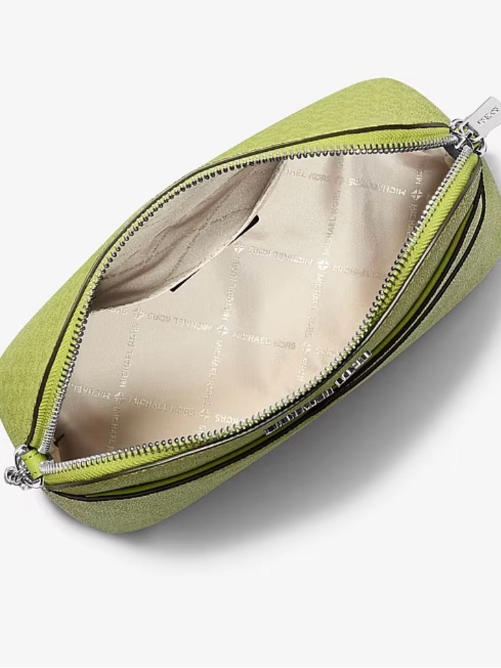 Michael Kors Lime Signature Crossbody Bag - Picture 6 of 7
